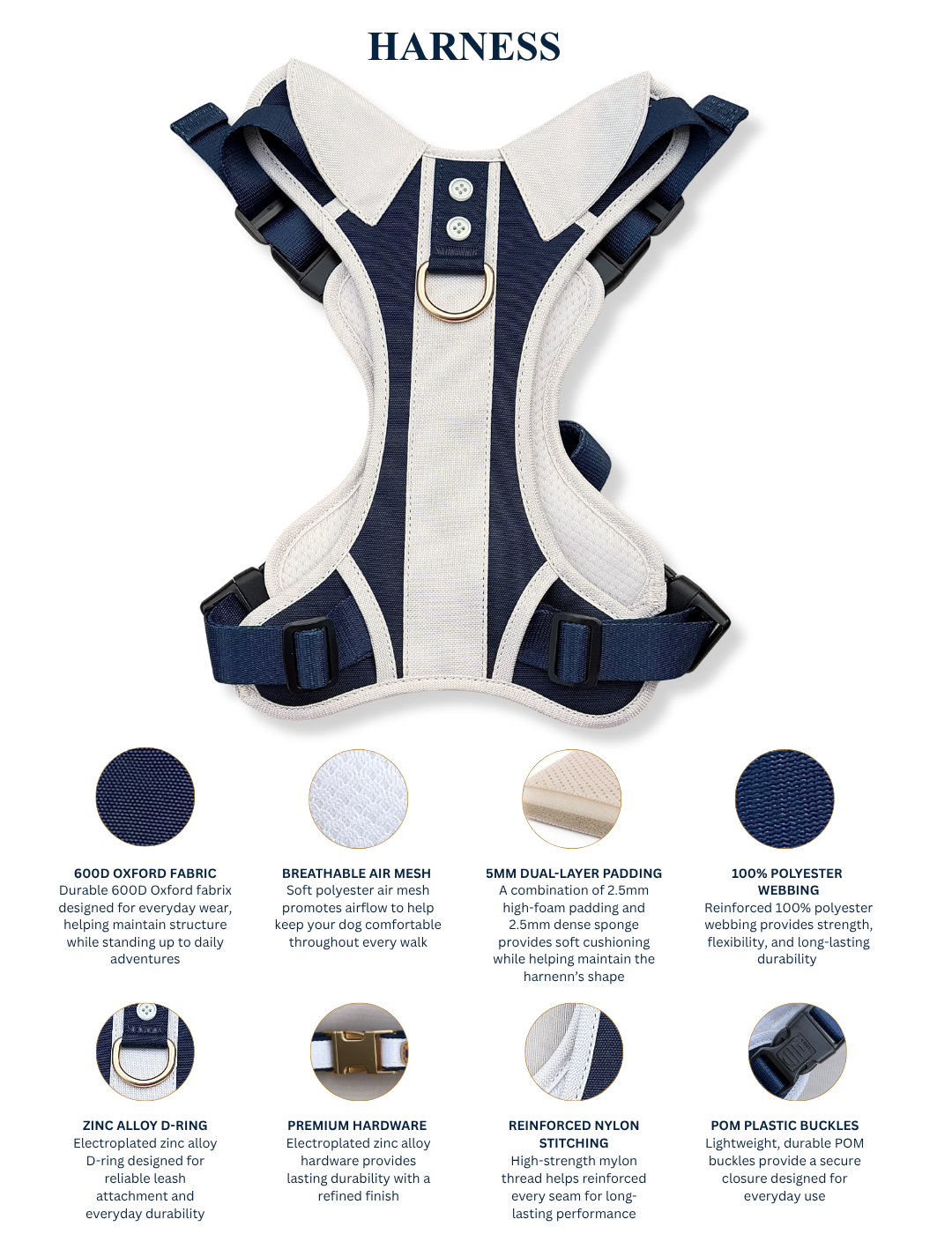 Leashko collar details