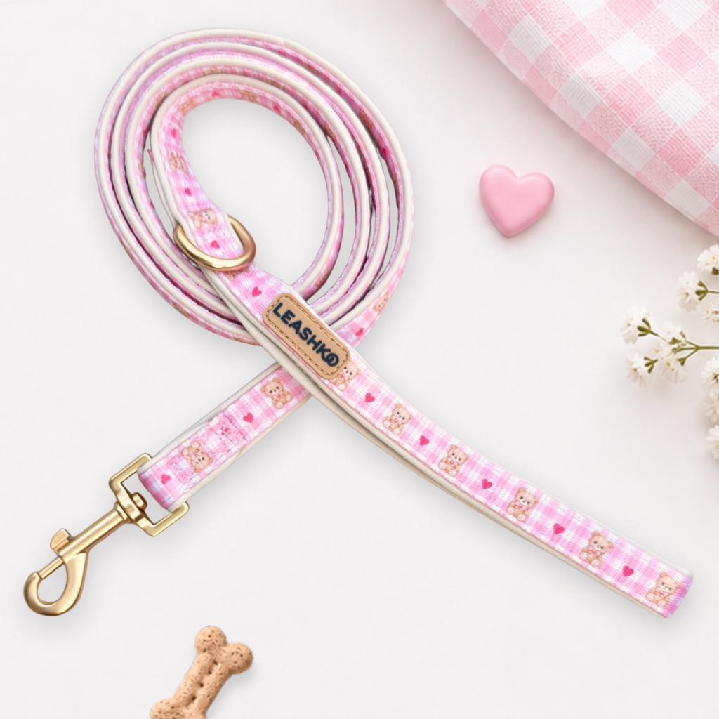 Bear Blush Dog Leash